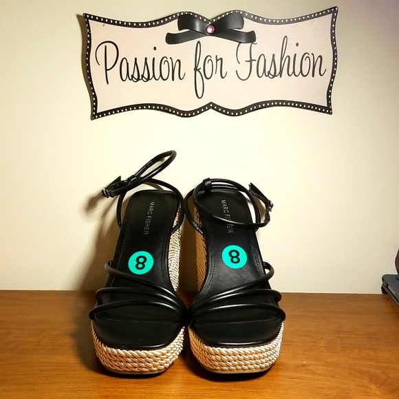 Brand New Marc Fisher Wedge Heels - Picture 1 of 3